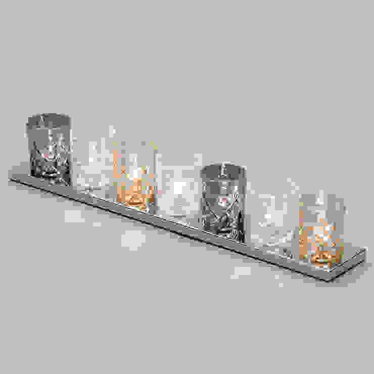 Gatsby Crystal Tumbler 7 Light Table Lamp - Glass and Chrome Litecraft Living roomLighting