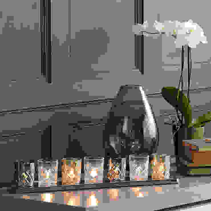 Gatsby Crystal Tumbler 7 Light Table Lamp - Glass and Chrome Litecraft Living roomLighting