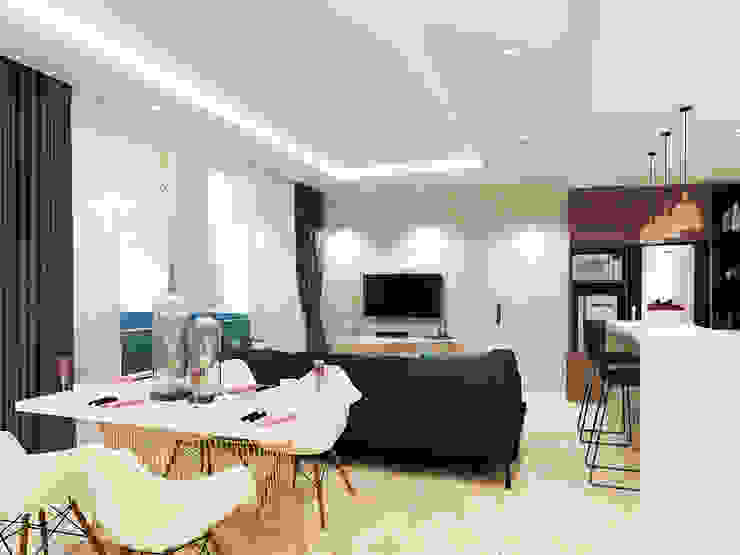 Desain Fungsional Apartemen Minimalis Keluarga Kecil Homify