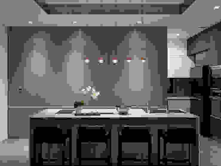House D 鄧宅, 構築設計 構築設計 Moderne Küchen
