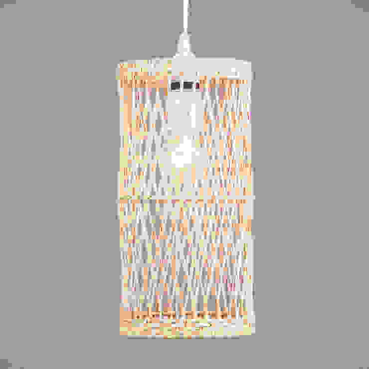 Milton Easy to Fit Light Shade Wicker Woven Cylinder Litecraft SoggiornoIlluminazione