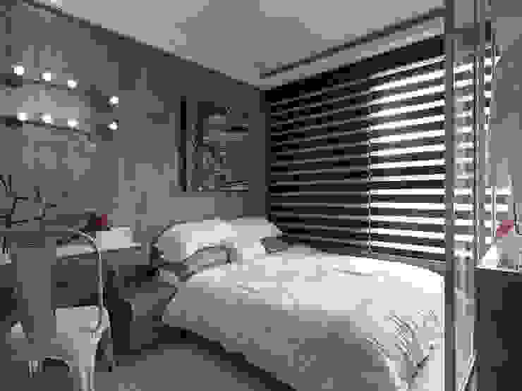 [HOME] Ciid Design - Haihua Model House, KD Panels KD Panels Rustic style bedroom Wood Wood effect