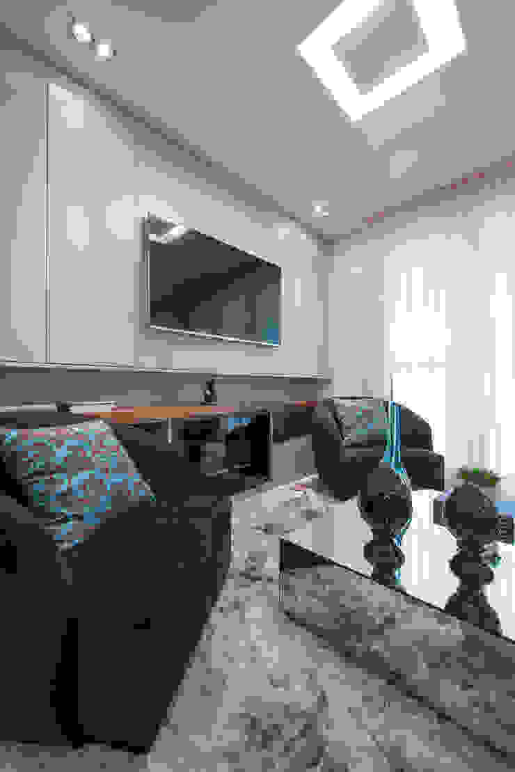 Factus Arquitetura Planejamento Interiores Moderne Wohnzimmer