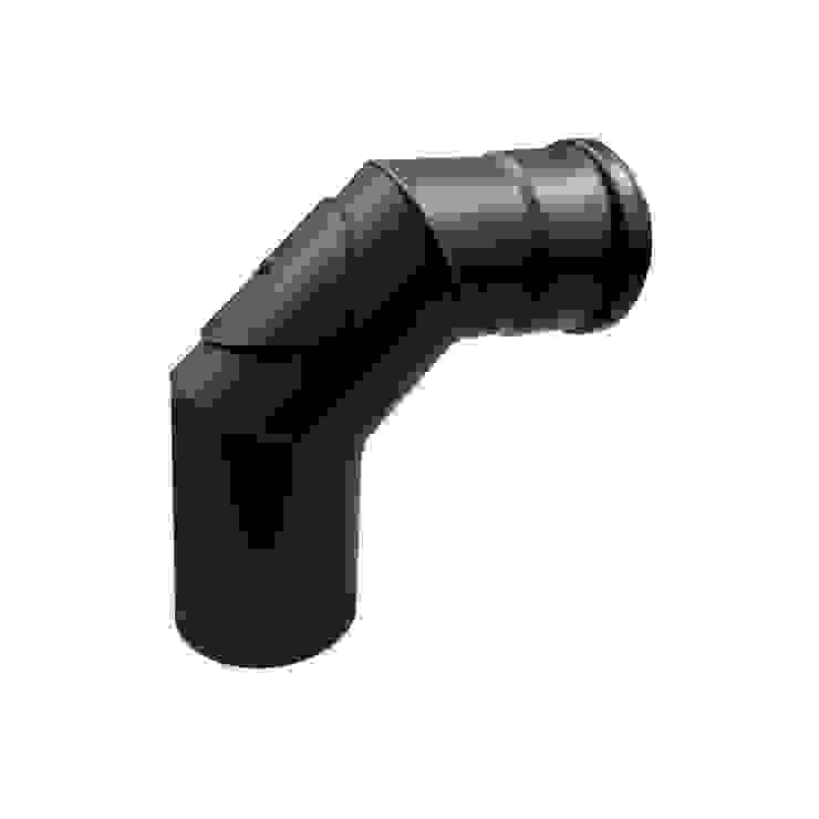 TERMINALE A PARETE CON RETE CANNA FUMARIA STUFA A PELLET ø100mm INOX