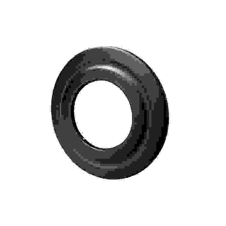 Rosone Ellittico In Acciaio Alluminato Nero Per Canna Fumaria - Spessore 2mm, Inclinazione 45°, Certificato CE - Foto 11