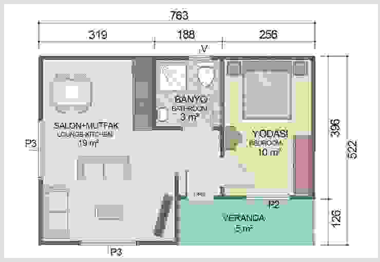 40 metrekare sudan ucuz prefabrik ev homify homify