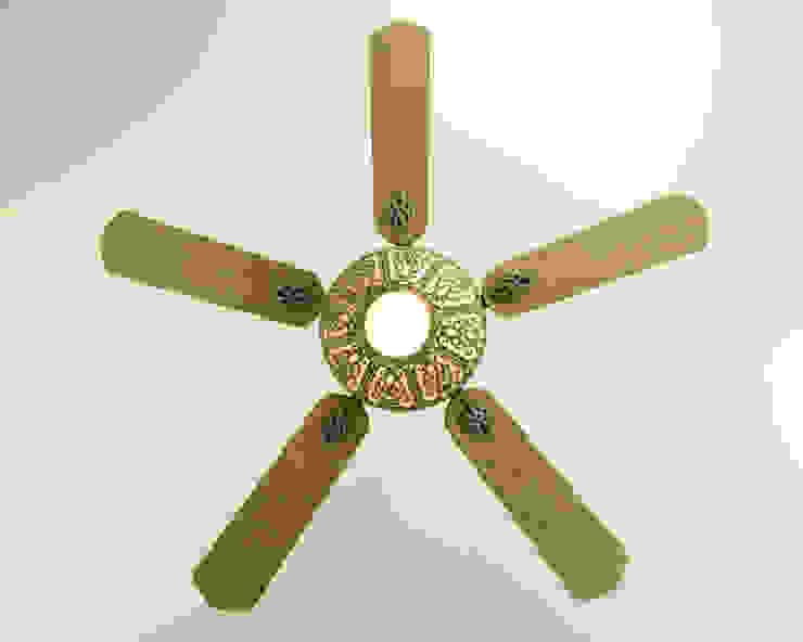 Pepeo Industrie Deckenventilator Vourdries 142 cm Weiß ohne Steuerung