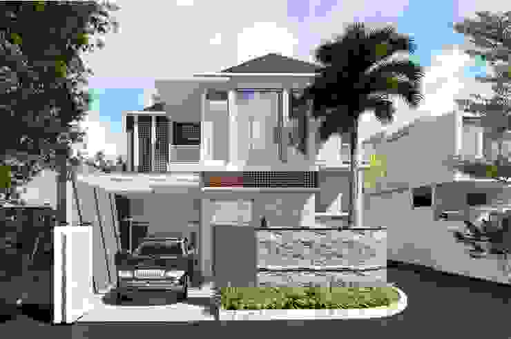 Rumah Tinggal Idealook Rumah Modern Beton Grey