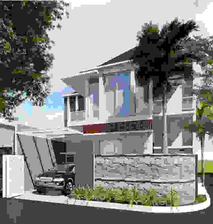 Rumah Tinggal Idealook Rumah Modern Beton Grey