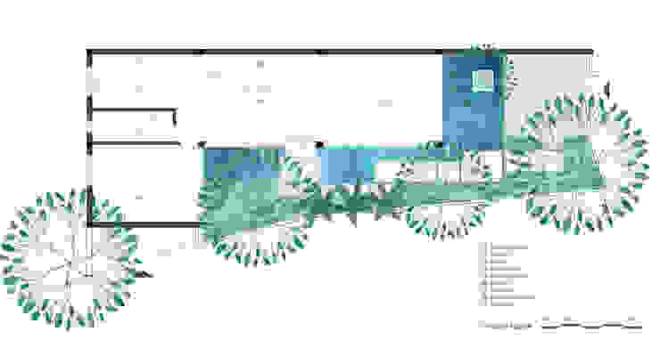 3. VMhouse ground floor - Thiết kế nh&agrave; hướng t&acirc;y tr&aacute;nh nắng n&oacute;ng xanh m&aacute;t