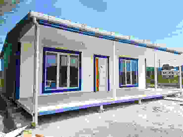 Verandalı betopan 45m² prefabrik ev homify