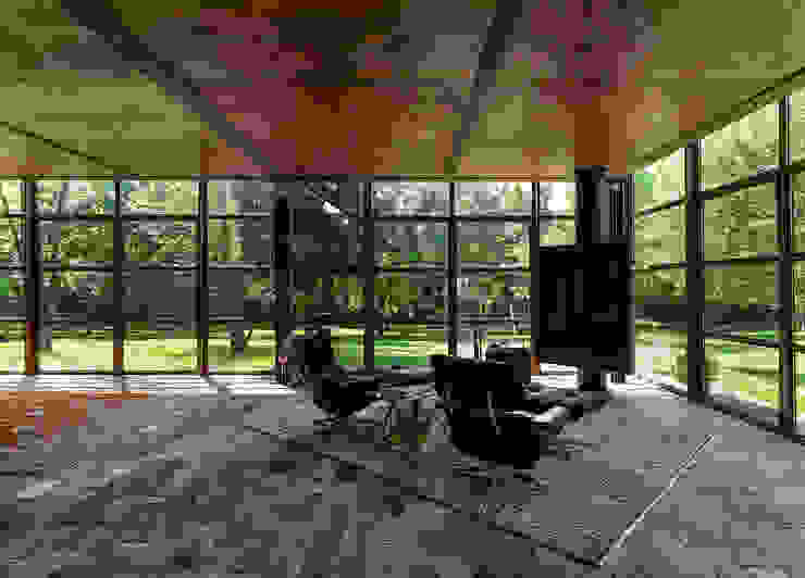 zanon architetti associati Jardines de invierno de estilo moderno