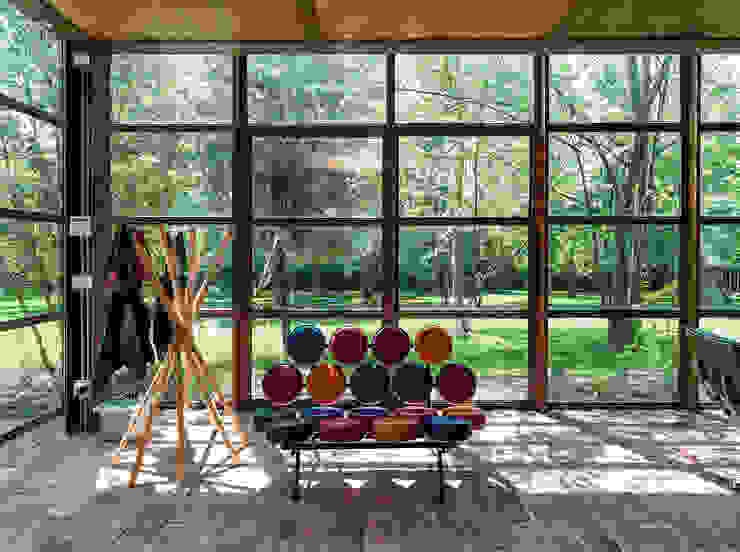 zanon architetti associati Jardines de invierno de estilo moderno