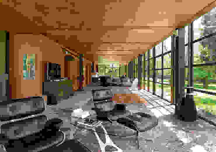 zanon architetti associati Salones de estilo moderno