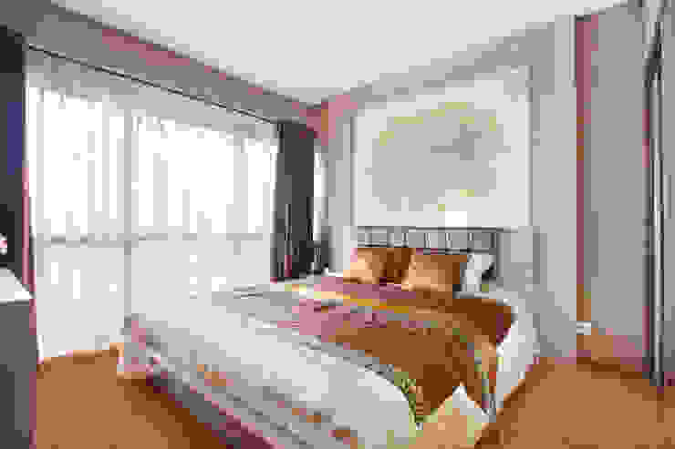 Interior Apartemen Tamansari Semanggi SAKA Studio Kamar Tidur Modern