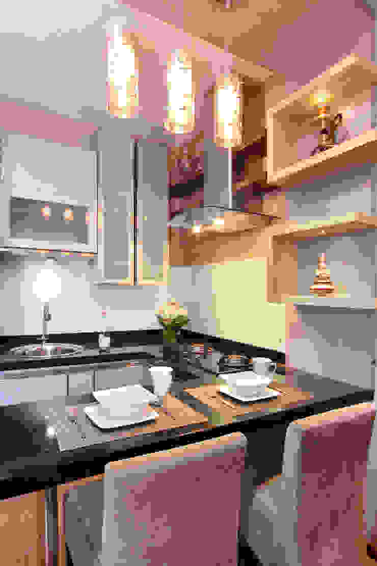Interior Apartemen Tamansari Semanggi SAKA Studio Dapur built in