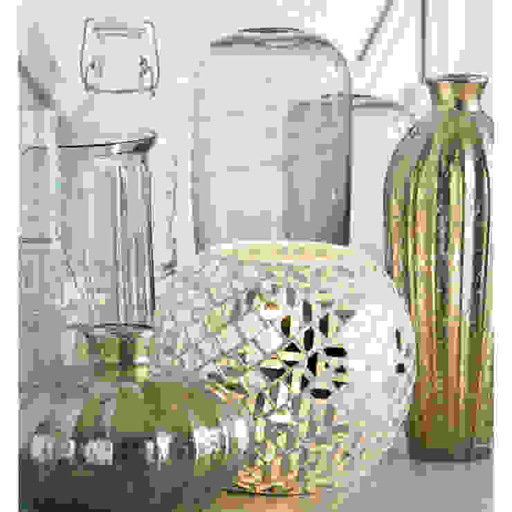 Mosaic Mirrored Table Lamp - Chrome Litecraft Living roomLighting
