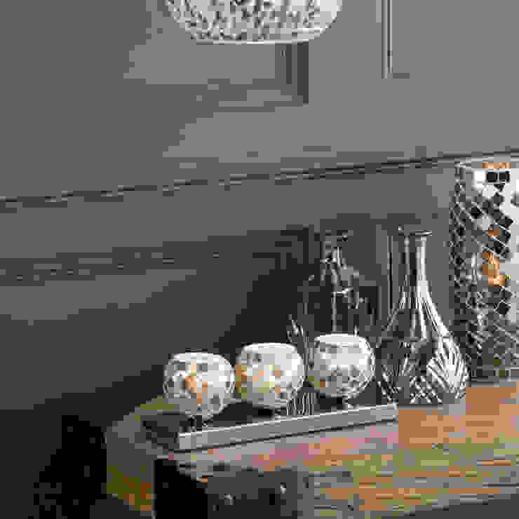 3 Light Mosaic Tea Cup Table Lamp - Silver Litecraft Living roomLighting