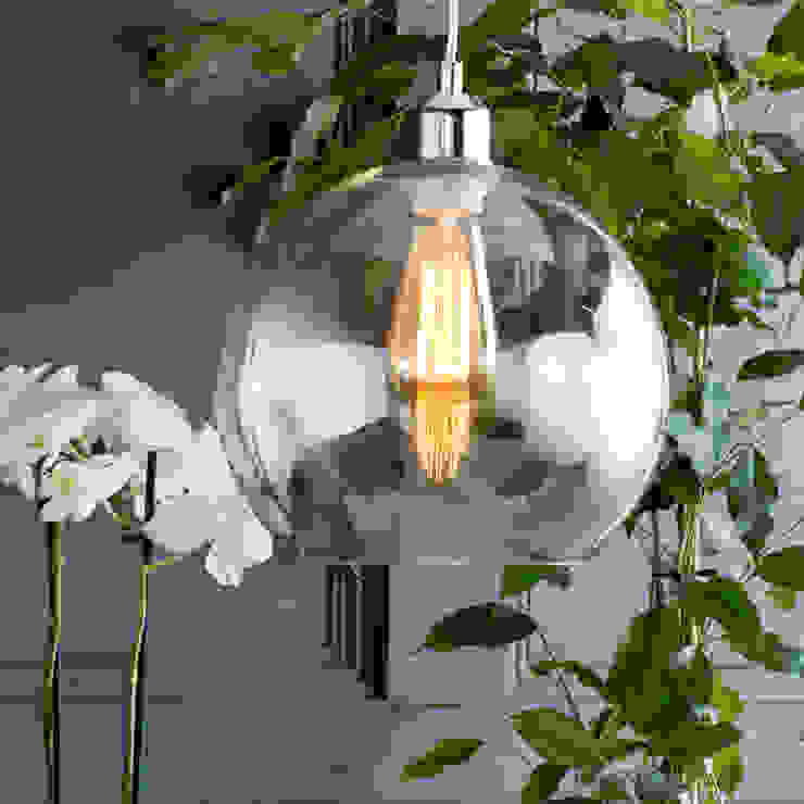Glass Bowl 1 Light Pendant Shade - Champagne Litecraft Living roomLighting