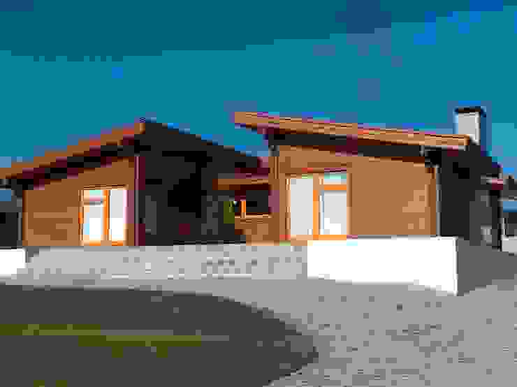 RUSTICASA | Casa in Dagorda | Cadaval, RUSTICASA RUSTICASA Wooden houses Solid Wood Wood effect House,prefabricated house,wooden house,Wood,wood exterior,wood panel wall,Rusticasa