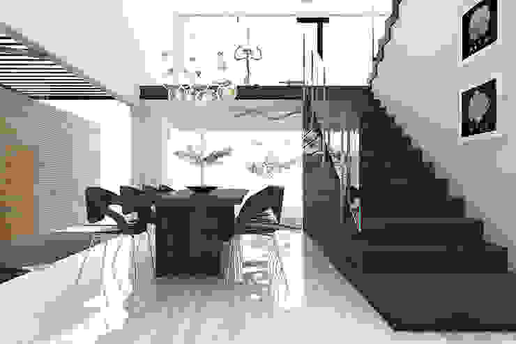 SA House ACCESS ARCHITECT Ruang Makan Minimalis