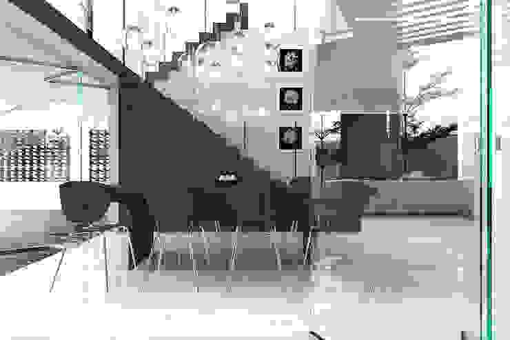 SA House ACCESS ARCHITECT Ruang Makan Minimalis