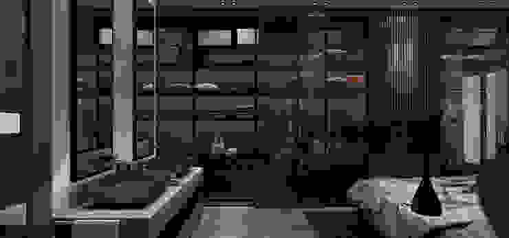 AK – Westown STUDIO PARADIGM Dormitorios de estilo moderno