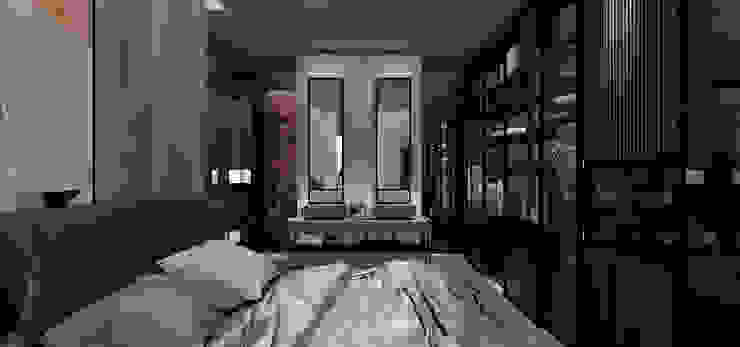 AK – Westown STUDIO PARADIGM Dormitorios de estilo moderno