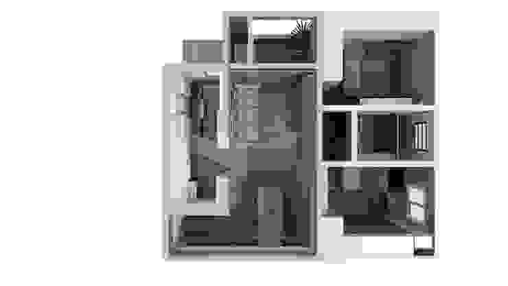 Projeto apartamento pequeno, Paula De Zorzi | Design + Interiores Paula De Zorzi | Design + Interiores Living roomCupboards & sideboards Wood Grey