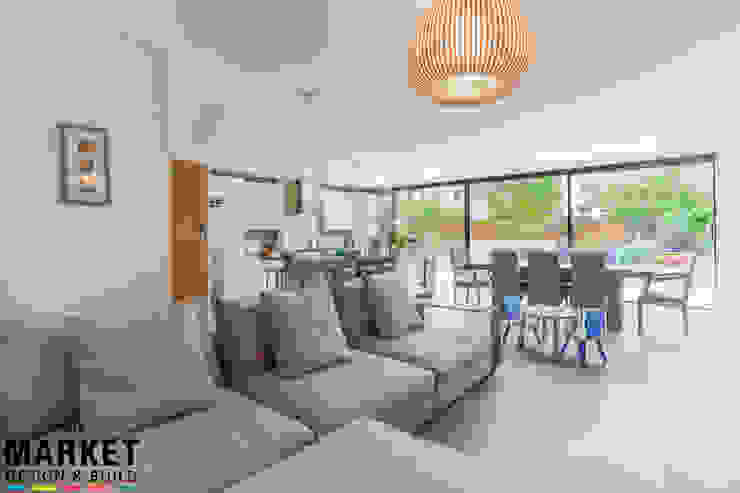 Stunning North London Home Extension & Loft Conversion The Market Design & Build Modern living room