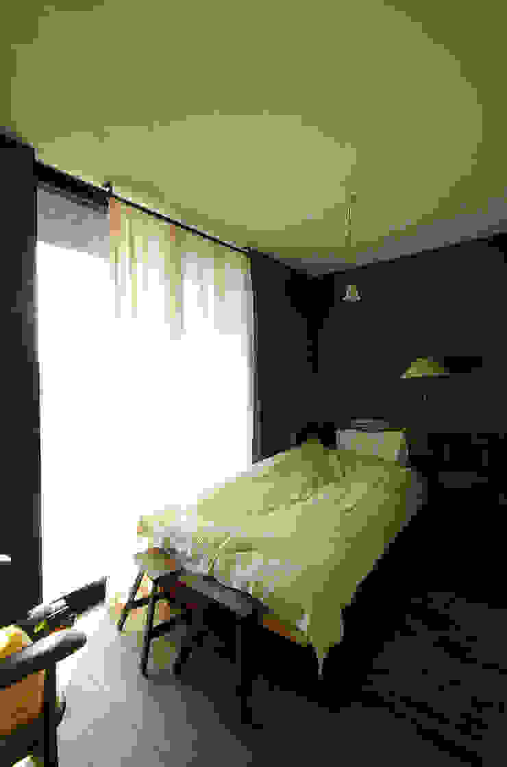 一級建築士事務所アールタイプ Modern Bedroom Glass Blue