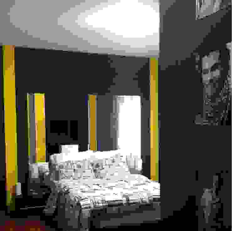 Quarto Amarelo Preto E Cinza Reforma Baixo Custo Homify Três cores que combinam com o amarelo na decoração de casamento é: cinza reforma baixo custo homify