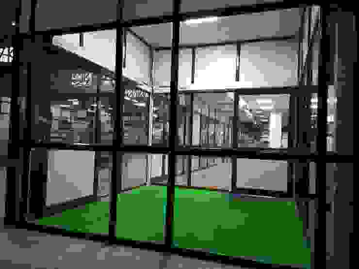 Inter Lock Automatic Door System In Shop Floor At One Of The