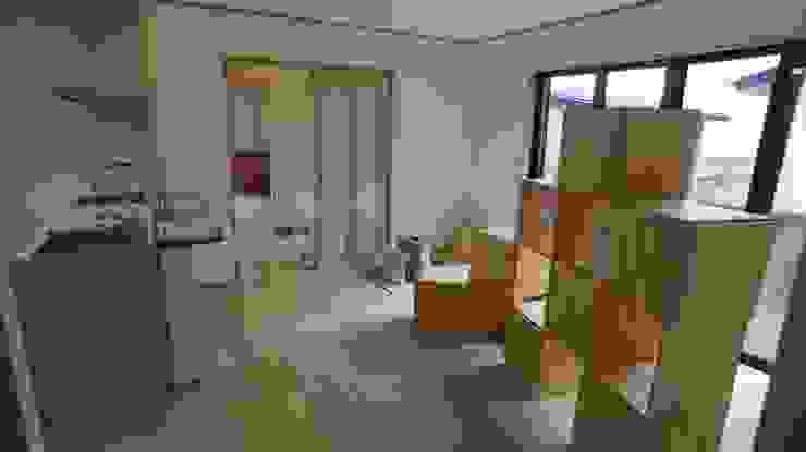 SK邸 マルモコハウス Moderne Wohnzimmer