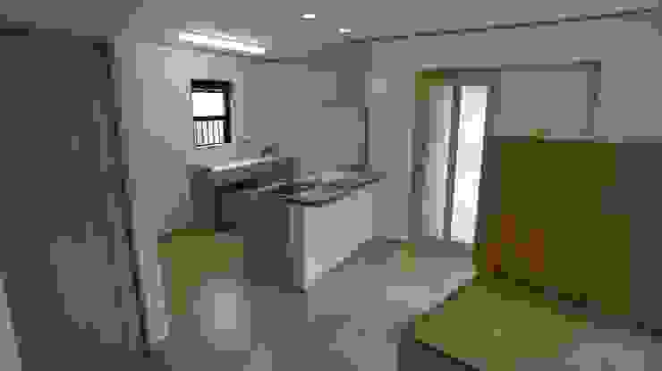 SK邸 マルモコハウス Moderne Wohnzimmer