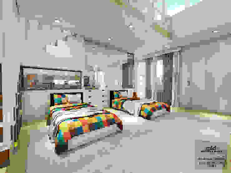 Kid S Bedroom Interior Design Kelapa Gading Mediterania By