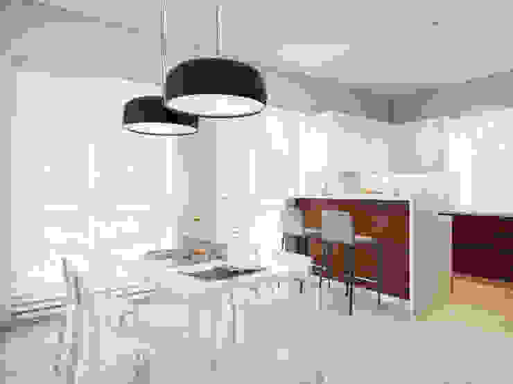 House in Tomsk EVGENY BELYAEV DESIGN Modern Kitchen