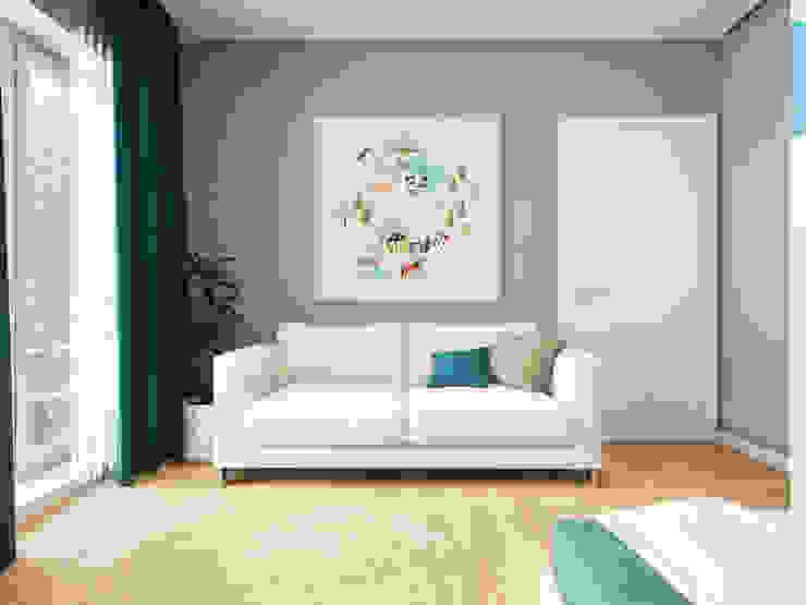 House in Tomsk EVGENY BELYAEV DESIGN Modern Kid's Room