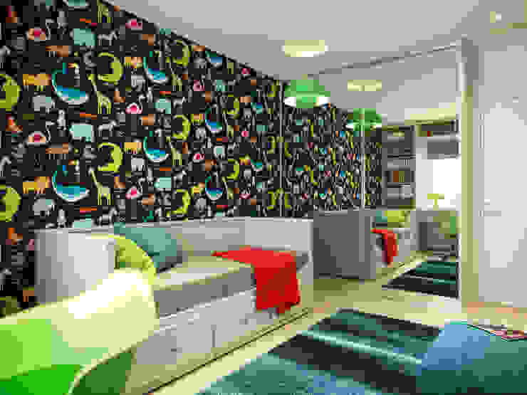 Apartment in Tomsk EVGENY BELYAEV DESIGN Modern nursery/kids room