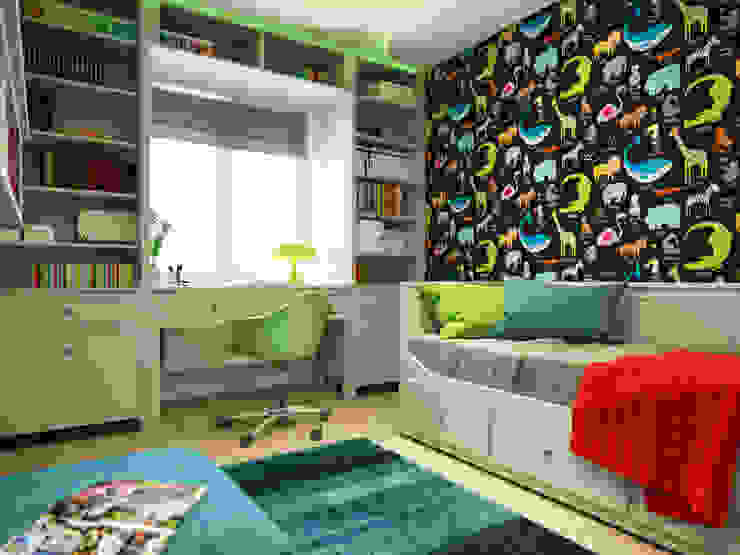 Apartment in Tomsk EVGENY BELYAEV DESIGN Modern nursery/kids room