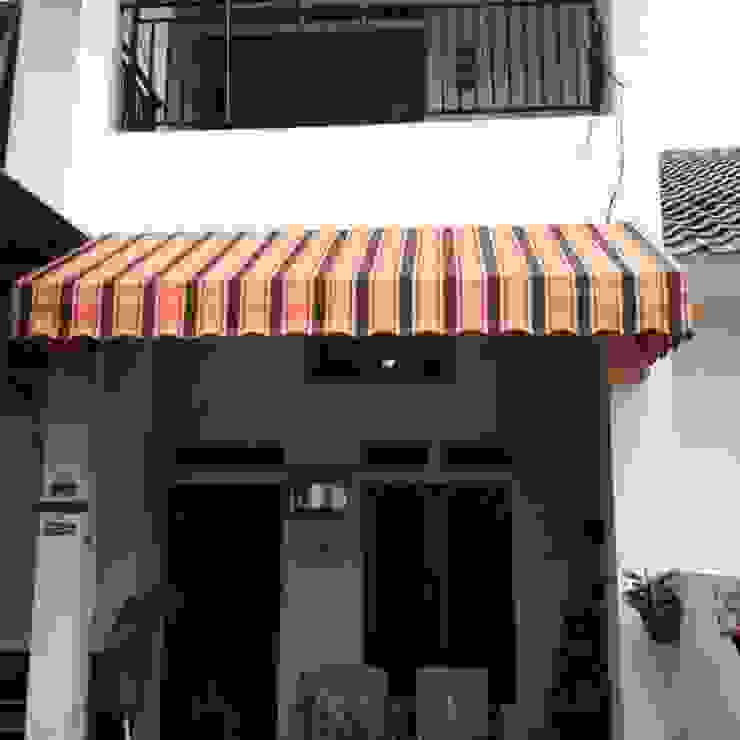 Canopy Kain Bogor bintang canopy Balkon, Beranda & Teras Minimalis Tekstil Orange awning canopy kain,canopy kain murah,harga canopy kain,tukanng kanopi,kanopi sunbrella,canopy kain bogor,Accessories & decoration