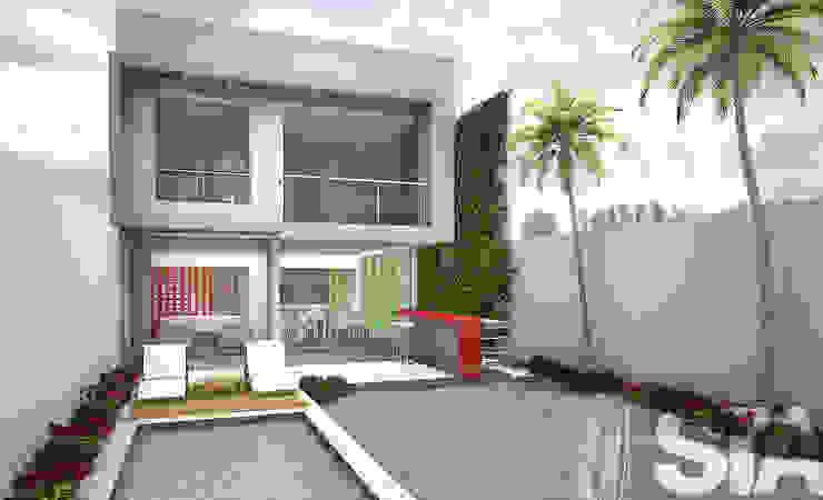Casa Suzette—French Soluciones Técnicas y de Arquitectura Modern Garden