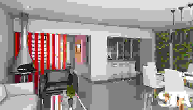 Casa Suzette—French Soluciones Técnicas y de Arquitectura Modern Living Room