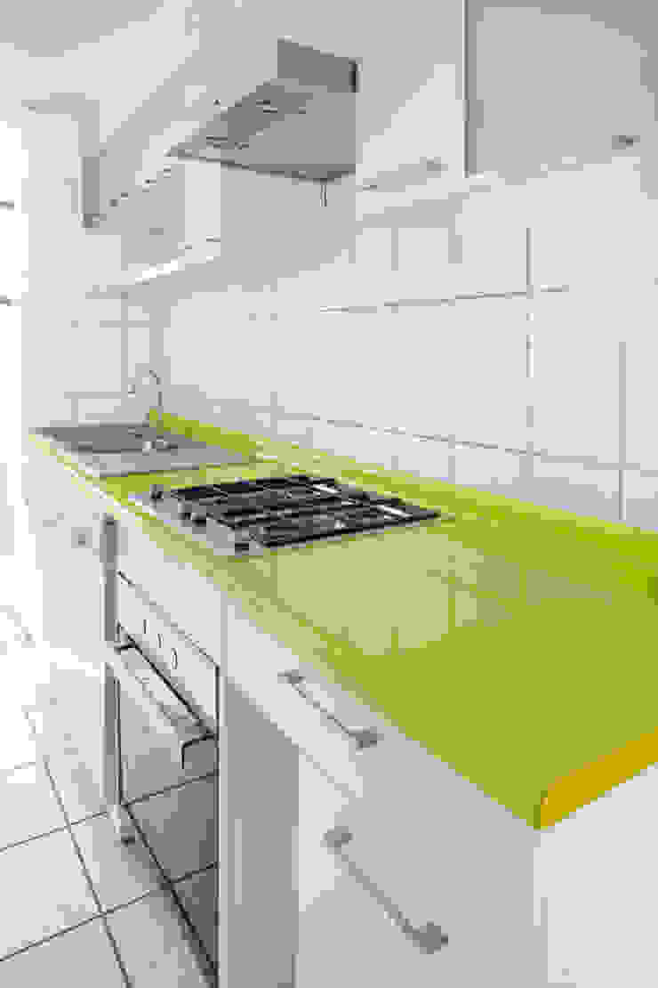 Remodelación Cocina Depto Dalia, ARCOP Arquitectura & Construcción ARCOP Arquitectura & Construcción Dapur Modern