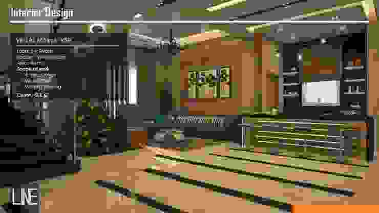 Line Designers Salones de estilo moderno