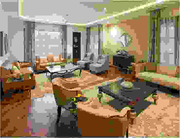 Aggarwal Residence, groupDCA groupDCA Modern living room