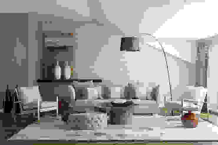 DZINE & CO, Arquitectura e Design de Interiores Salones de estilo moderno