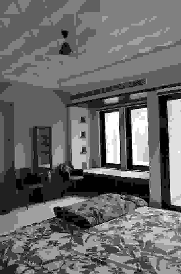 Eklektyczna sypialnia od Chaukor Studio Eklektyczny
