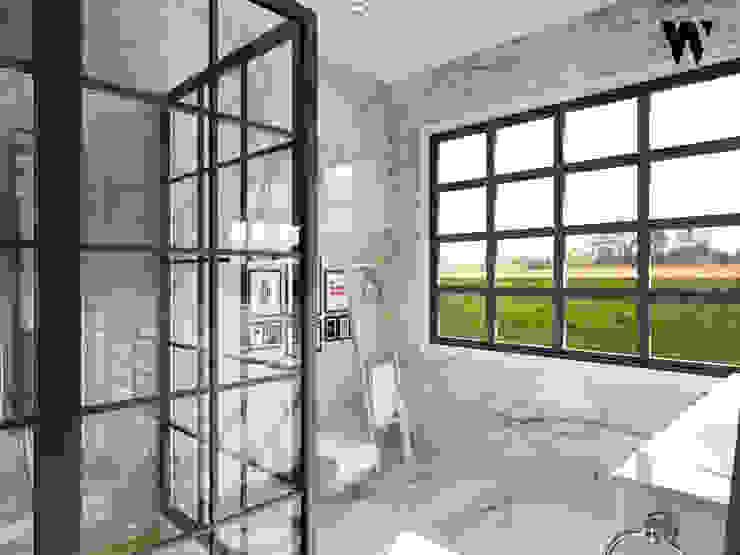 Ping House - Master Bathroom w.interiorstudio Kamar Mandi Klasik White