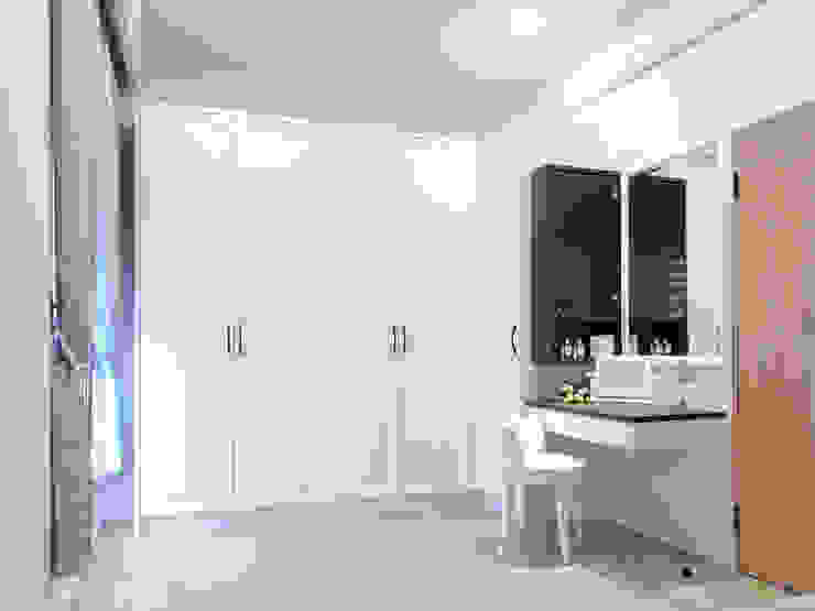 水木空間設計 homify 臥室 水木空間設計,系統櫃